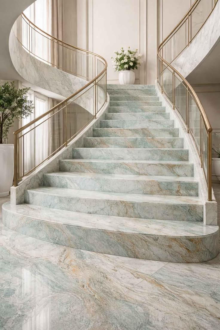 Réalisation OM TRADING — escalier